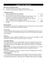 Предварительный просмотр 9 страницы Sanyo DC-MX31 Instruction Manual