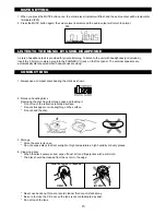 Предварительный просмотр 17 страницы Sanyo DC-MX41i Instruction Manual