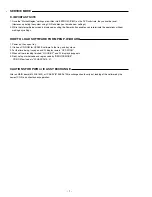 Preview for 6 page of Sanyo DC-PT100 Service Manual