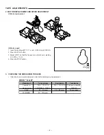 Предварительный просмотр 6 страницы Sanyo DC-S800 Service Manual