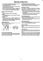 Preview for 12 page of Sanyo DC-T44 Instruction Manual