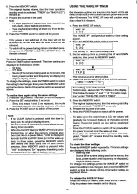 Preview for 23 page of Sanyo DC-T44 Instruction Manual