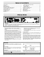 Preview for 2 page of Sanyo DC-TS750 Instruction Manual