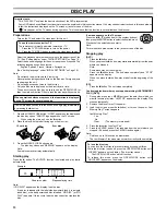 Preview for 14 page of Sanyo DC-TS750 Instruction Manual