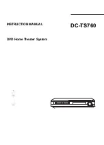 Sanyo DC-TS760 Instruction Manual предпросмотр