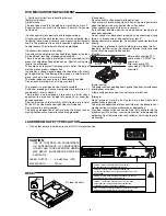 Preview for 3 page of Sanyo DC-TS760 Service Manual