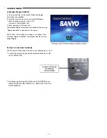 Предварительный просмотр 9 страницы Sanyo DC-TS760 Service Manual