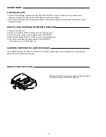 Preview for 6 page of Sanyo DC-TS780 Service Manual