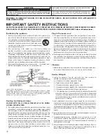 Preview for 2 page of Sanyo DIR-2000 Owner'S Manual