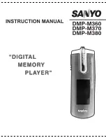 Preview for 1 page of Sanyo DMP-M360 Instruction Manual