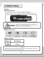 Preview for 12 page of Sanyo DMP-M360 Instruction Manual