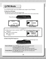 Предварительный просмотр 22 страницы Sanyo DMP-M360 Instruction Manual