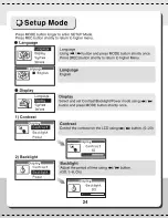 Предварительный просмотр 25 страницы Sanyo DMP-M360 Instruction Manual