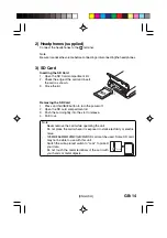 Preview for 15 page of Sanyo DMP-M400SD Instruction Manual