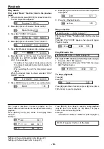 Preview for 14 page of Sanyo DMP-M600 Instruction Manual