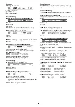 Preview for 21 page of Sanyo DMP-M600 Instruction Manual