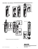 Preview for 4 page of Sanyo DMP-M600B(SL) Service Manual