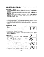 Preview for 11 page of Sanyo DMP P1 Instruction Manual