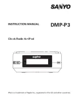 Sanyo DMP-P3 Instruction Manual предпросмотр