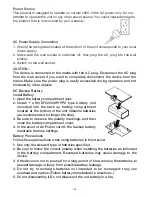 Preview for 6 page of Sanyo DMP-P3 Instruction Manual