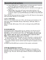Предварительный просмотр 15 страницы Sanyo DMP-P8 Instruction Manual