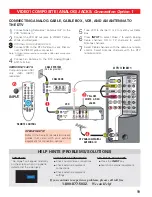 Предварительный просмотр 19 страницы Sanyo DP15647 Owner'S Manual