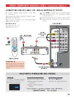 Предварительный просмотр 20 страницы Sanyo DP15647 Owner'S Manual