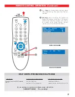 Предварительный просмотр 27 страницы Sanyo DP15647 Owner'S Manual