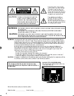 Preview for 4 page of Sanyo DP19640 - 18.5" Diagonal LCD HDTV 720p Owner'S Manual