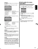 Preview for 19 page of Sanyo DP19640 - 18.5" Diagonal LCD HDTV 720p Owner'S Manual