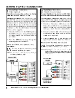 Preview for 6 page of Sanyo DP19648 - 19" LCD TV Owner'S Manual