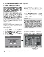 Preview for 12 page of Sanyo DP19648 - 19" LCD TV Owner'S Manual