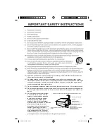 Предварительный просмотр 5 страницы Sanyo DP19649 - 720p 18.5" LCD HDTV Owner'S Manual