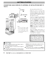 Preview for 6 page of Sanyo DP23625 Owner'S Manual