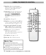 Preview for 10 page of Sanyo DP23625 Owner'S Manual