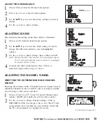 Preview for 13 page of Sanyo DP23625 Owner'S Manual