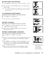 Preview for 17 page of Sanyo DP23625 Owner'S Manual