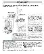 Preview for 26 page of Sanyo DP23625 Owner'S Manual