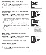 Preview for 37 page of Sanyo DP23625 Owner'S Manual