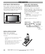 Preview for 46 page of Sanyo DP23625 Owner'S Manual