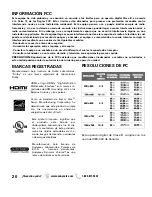 Preview for 20 page of Sanyo DP26640 - 26" Diagonal LCD HDTV 720p Owner'S Manual