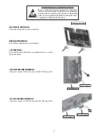 Предварительный просмотр 7 страницы Sanyo DP26640 - 26" Diagonal LCD HDTV 720p Service Manual