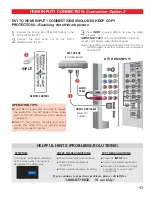 Предварительный просмотр 17 страницы Sanyo DP26647 Owner'S Manual