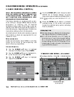 Preview for 14 page of Sanyo DP26648 Owner'S Manual