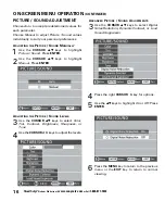 Preview for 16 page of Sanyo DP26648 Owner'S Manual