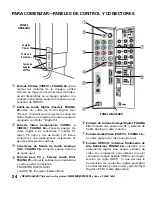 Preview for 24 page of Sanyo DP26648 Owner'S Manual