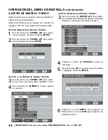 Preview for 34 page of Sanyo DP26648 Owner'S Manual