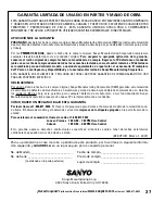 Preview for 37 page of Sanyo DP26648 Owner'S Manual