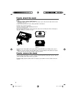 Предварительный просмотр 8 страницы Sanyo DP26671 Owner'S Manual