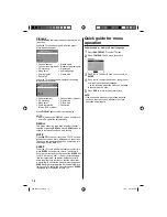 Предварительный просмотр 18 страницы Sanyo DP26671 Owner'S Manual